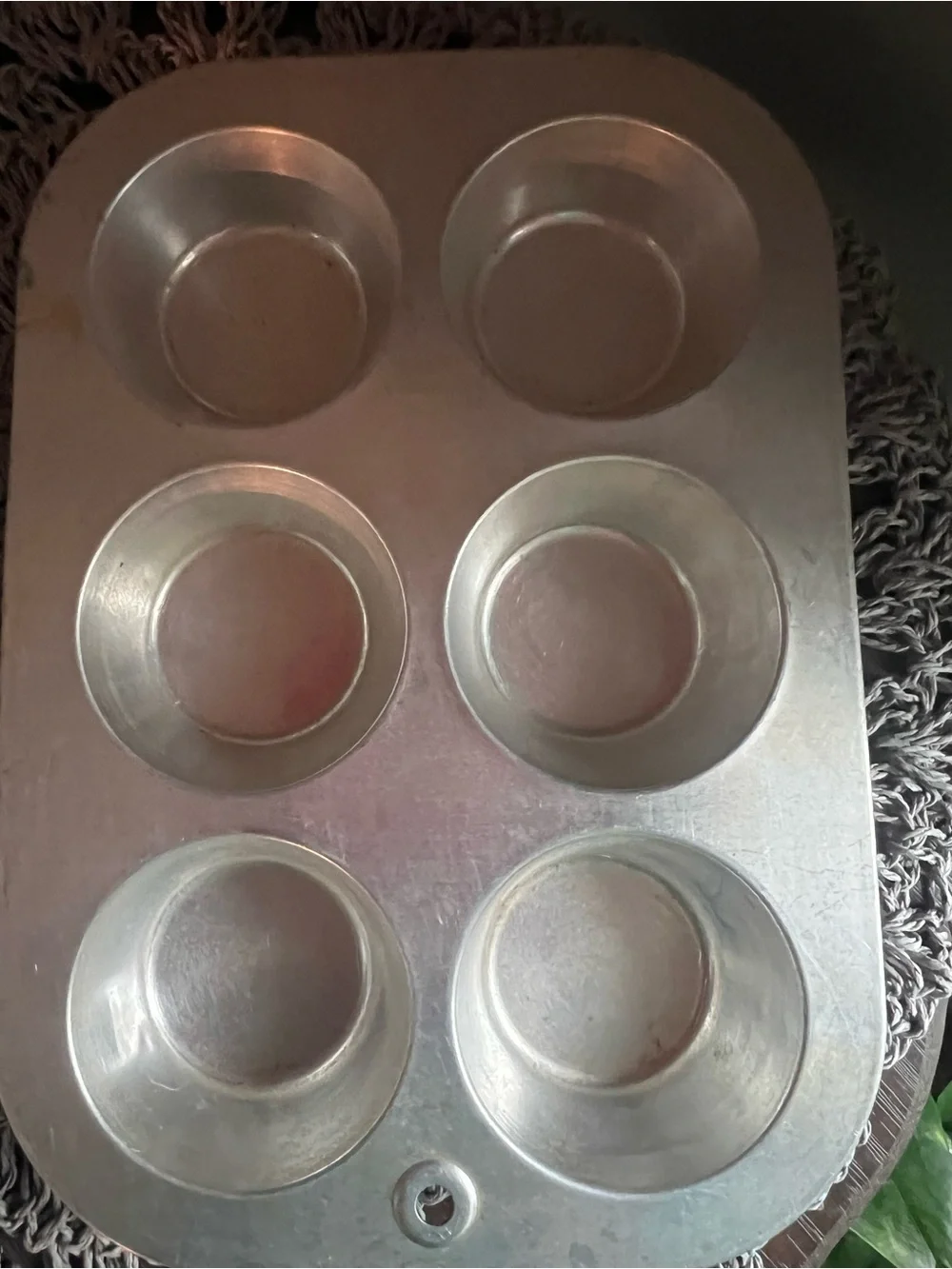 Vintage Mirro Aluminum mini and regular Muffin and Cupcake Pan Set 2